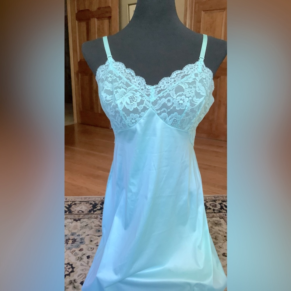 Vintage Lace For Layering Lingerie Beautiful Sexy Lace Slip Dress